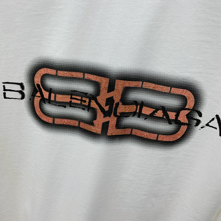 最高級バーバリースーパーコピー BURBERRY コットン Tシャツ ロゴ 長袖 クロップド ホワイト 2524772 バーバリー Tシャツ アウトレット - 画像 (5)