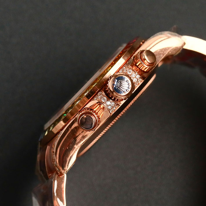 最高級ロレックススーパーコピー Cosmograph Daytona Rainbow Full Pave Diamond コスモグラフ デイトナ レインボー 116595RBOW - 画像 (6)