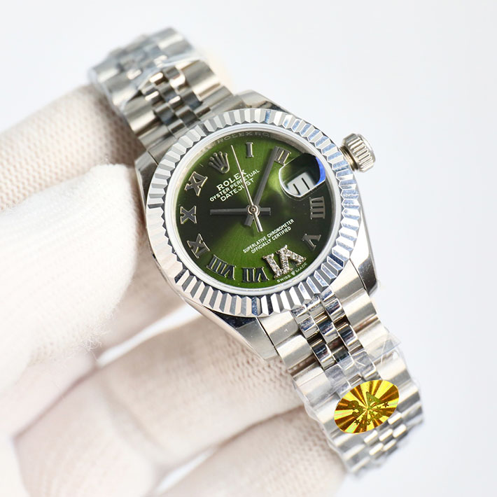 最高級ロレックススーパーコピー レディ デイトジャスト 28 279174NG ランダムシリアル ホワイトシェル/ダイヤモンド レディース 腕時計 - 画像 (9)