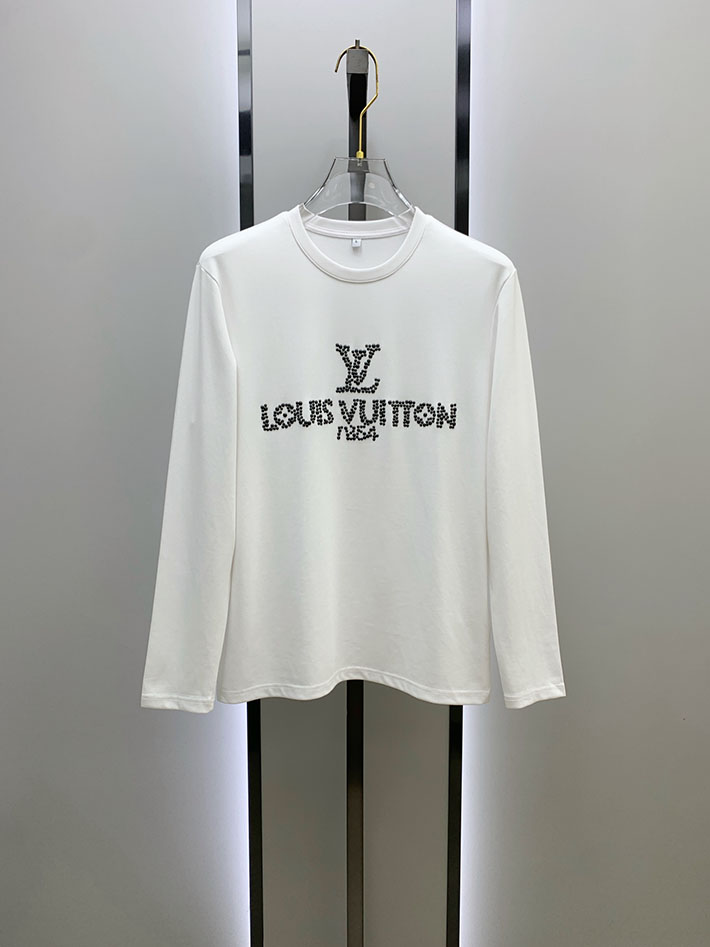 最高級ルイヴィトンスーパーコピー服 Louis Vuitton 長袖Tシャツ アイコニックLVロゴ 2524804 ルイヴィトン Tシャツ 公式 - 画像 (10)