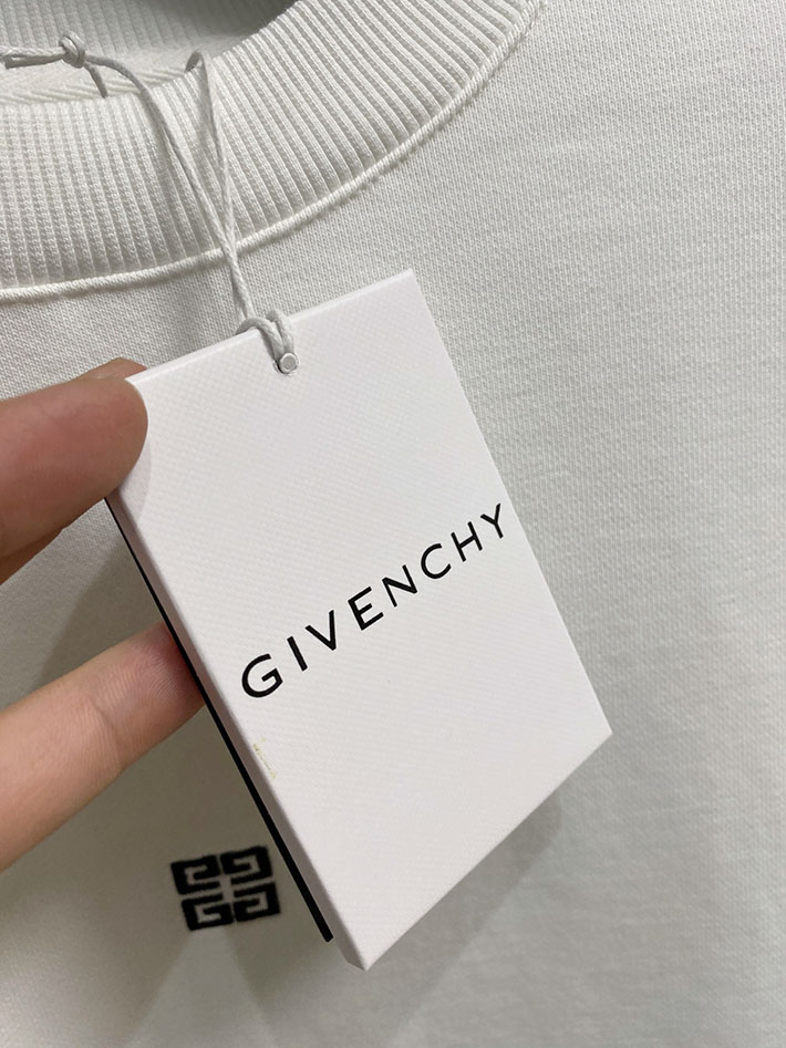 最高級ジバンシイスーパーコピー メンズ レディース 長袖 トップス スウェット トレーナー ロゴ ホワイト 2524835 ジバンシー トレーナー レディース - 画像 (6)