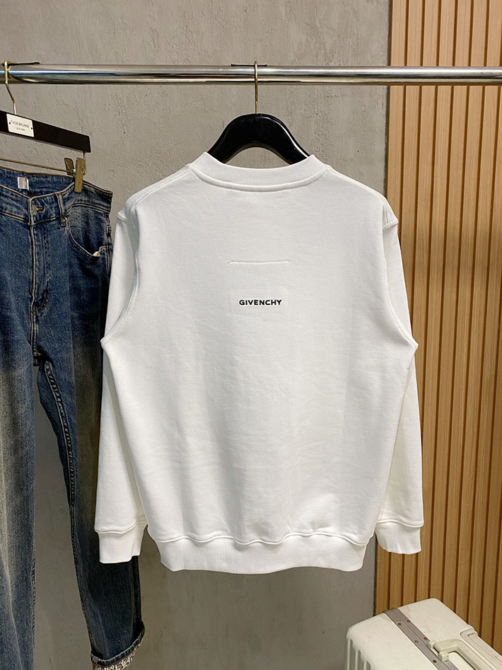 最高級ジバンシイスーパーコピー メンズ レディース 長袖 トップス スウェット トレーナー ロゴ ホワイト 2524835 ジバンシー トレーナー レディース - 画像 (3)