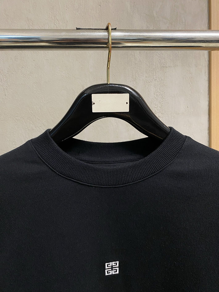 最高級ジバンシイスーパーコピー メンズ レディース 長袖 トップス スウェット トレーナー ロゴ ブラック 2524836 ジバンシー トレーナー レディース - 画像 (9)