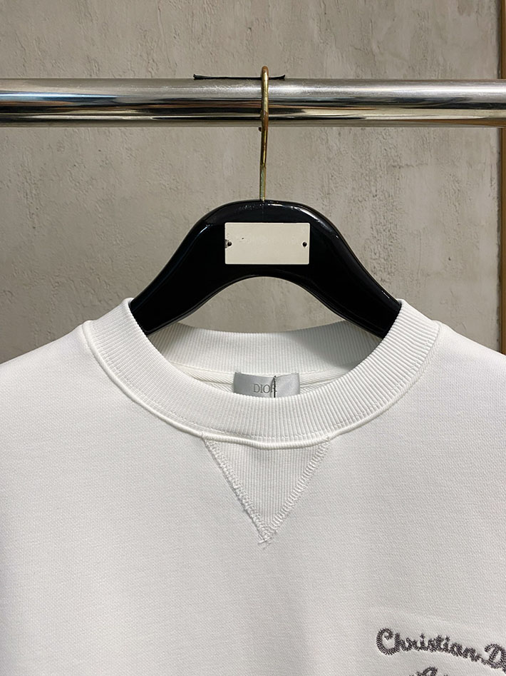 最高級ディオールスーパーコピー Dior CDアイコン クルーネック スウェット アパレル 長袖 トレーナー ホワイト 2524841 ディオール トレーナー レディース - 画像 (9)