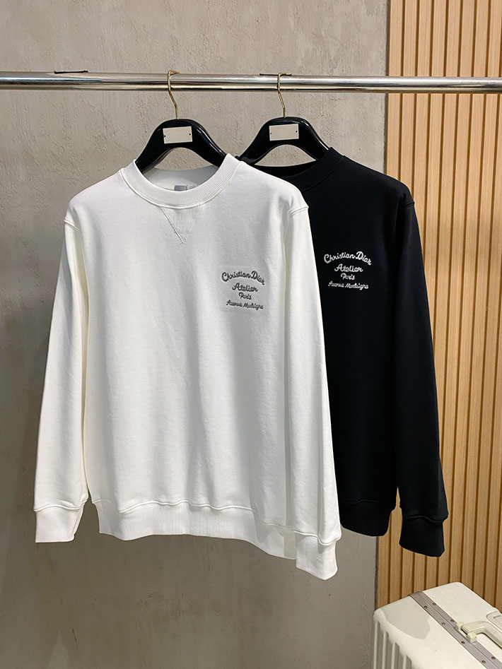 最高級ディオールスーパーコピー Dior CDアイコン クルーネック スウェット アパレル 長袖 トレーナー ホワイト 2524841 ディオール トレーナー レディース - 画像 (2)