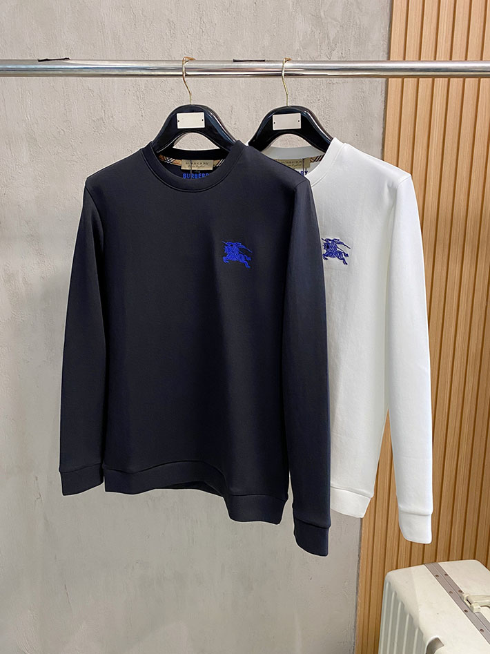 最高級バーバリースーパーコピー BURBERRY ロゴプリント 長袖スウェットトレーナー アイボリー ホワイト 2524856 バーバリー トレーナー メンズ - 画像 (2)