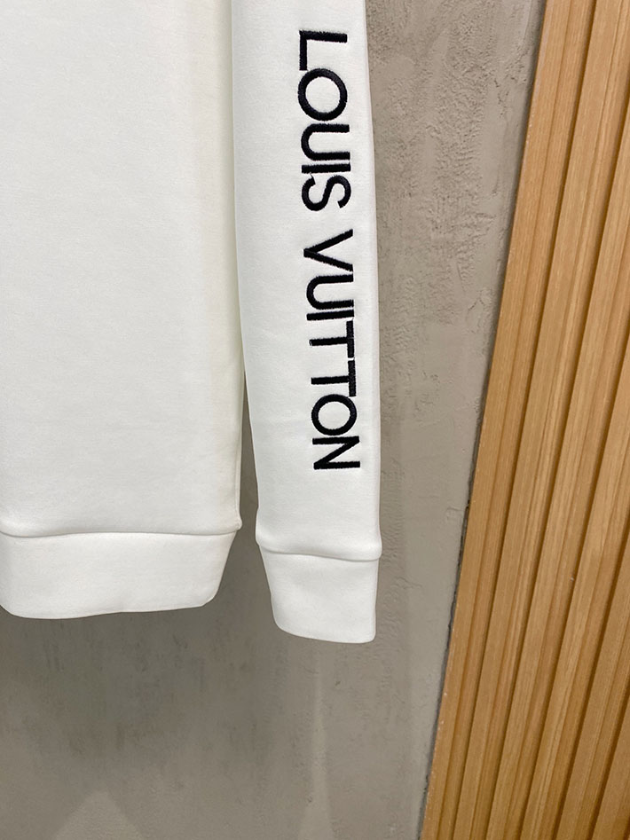 最高級ルイヴィトンスーパーコピー Vuitton LV NIGOコラボトレーナー ホワイト 2524862 ルイヴィトン トレーナー(メンズ) - 画像 (5)