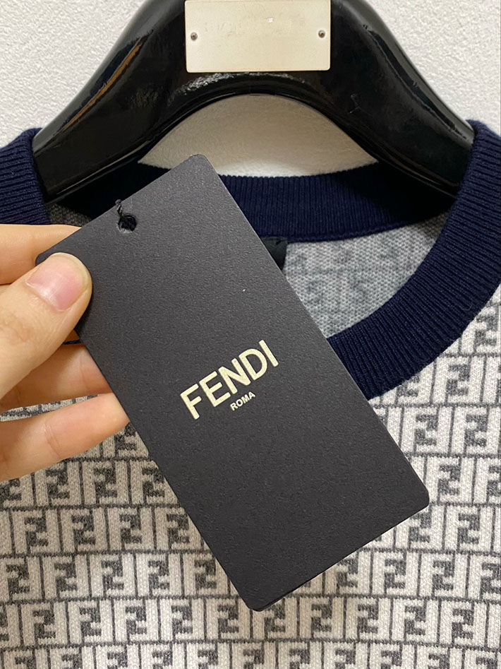 最高級フェンディスーパーコピー FENDI トレーナー メンズ スウェット トップス ホワイト/ブラック 2524888 フェンディ トレーナー メンズ - 画像 (6)