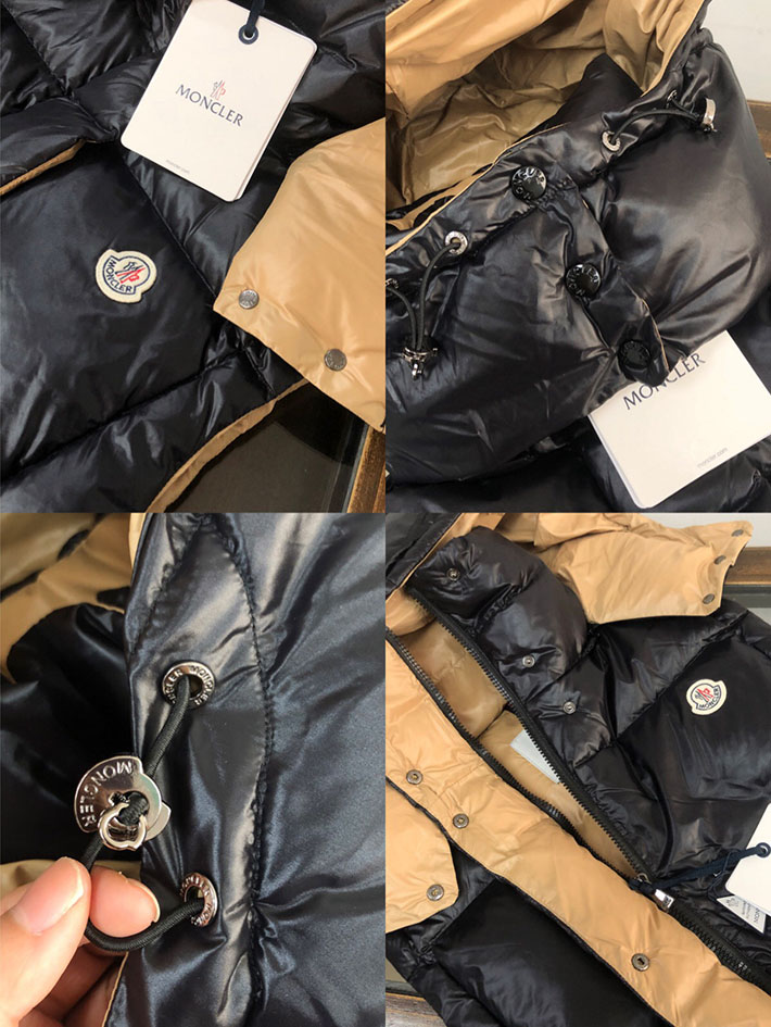 MONCLER モンクレール レディースダウンベスト ブラック GHANY 1A525 00 68950 モンクレール レディース 人気ランキング - 画像 (2)