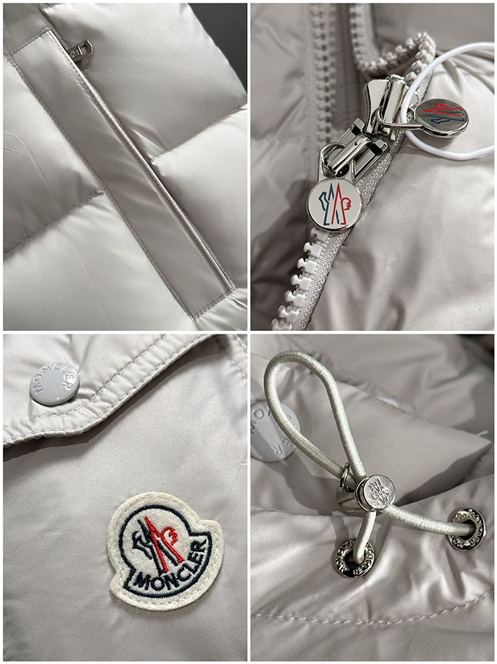 最高級モンクレールスーパーコピー Moncler Maya 70ショートダウンジャケット グレー 2524925 レディース モンクレール ダウン - 画像 (6)