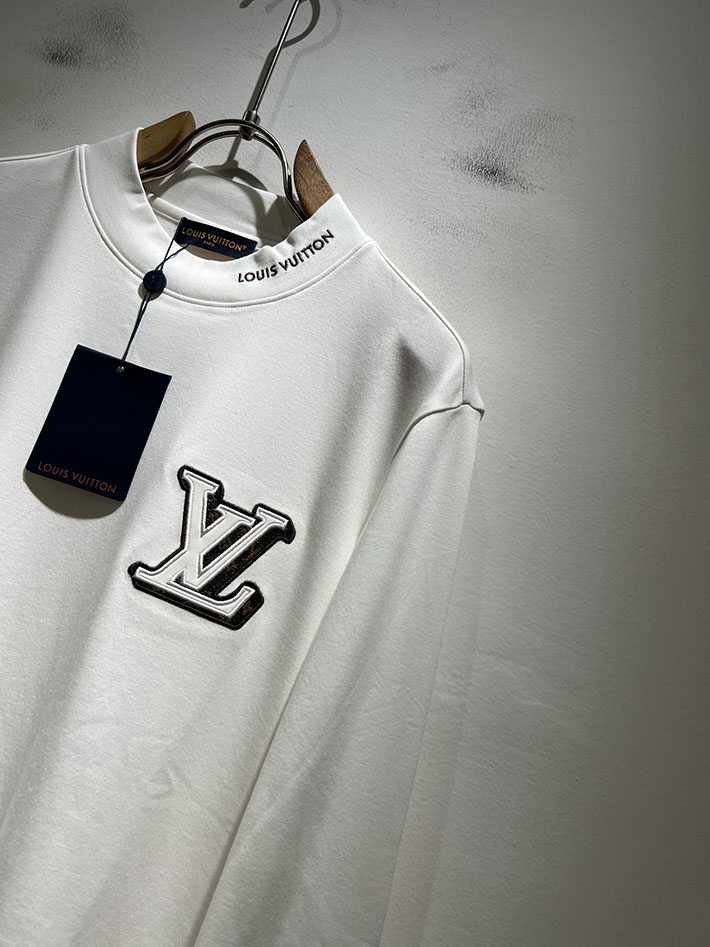 最高級ルイヴィトンスーパーコピー LVコットン クルーネック スウェット トレーナー ホワイト 2524945 ルイヴィトン トレーナー メンズ - 画像 (7)