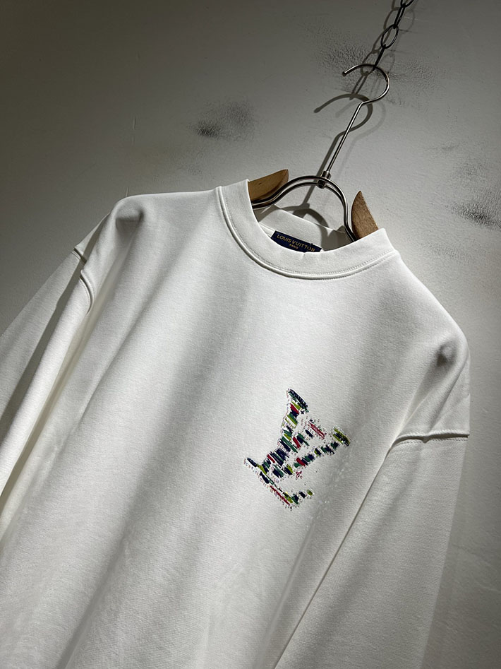 最高級ルイヴィトンスーパーコピー LVコットン クルーネック スウェット トレーナー ホワイト 2524946 トレーナー おしゃれ メンズ - 画像 (8)