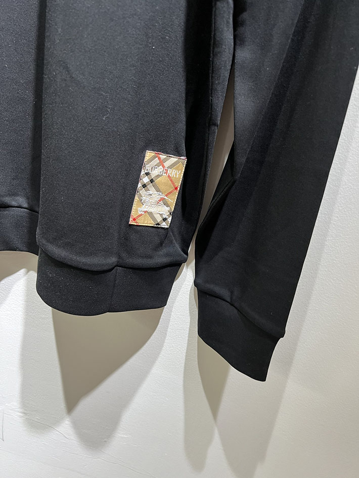 最高級バーバリースーパーコピー BURBERRY トレーナー メンズ ブランド おしゃれ ブラック 2524956 バーバリー トレーナー アウトレット - 画像 (2)
