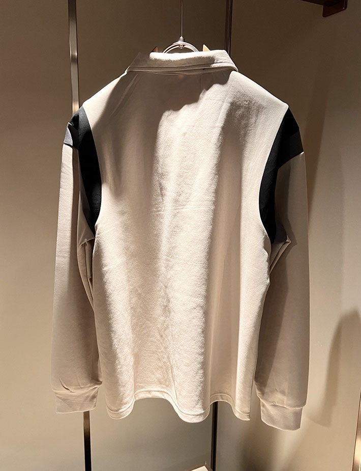 最高級ロロ・ピアーナスーパーコピー LoroPiana 長袖ポロシャツ ロングスリーブ トップス ベージュ 2524966 ロロピアーナ 長袖 ポロシャツ - 画像 (8)