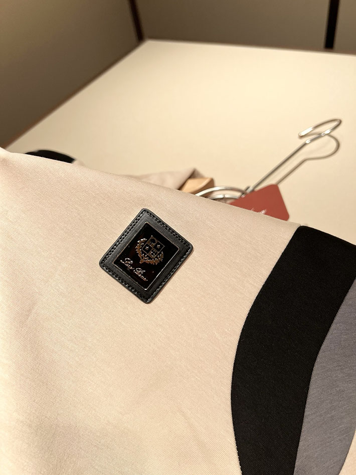 最高級ロロ・ピアーナスーパーコピー LoroPiana 長袖ポロシャツ ロングスリーブ トップス ベージュ 2524966 ロロピアーナ 長袖 ポロシャツ - 画像 (4)