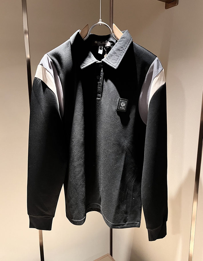 ロロピアーナ 長袖 ポロシャツ