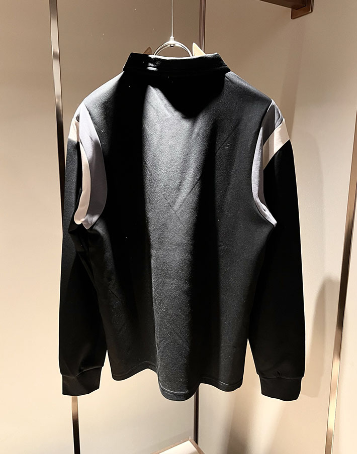 最高級ロロ・ピアーナスーパーコピー LoroPiana 長袖ポロシャツ ロングスリーブ トップス ブラック 2524967 ロロピアーナ 長袖 ポロシャツ - 画像 (8)