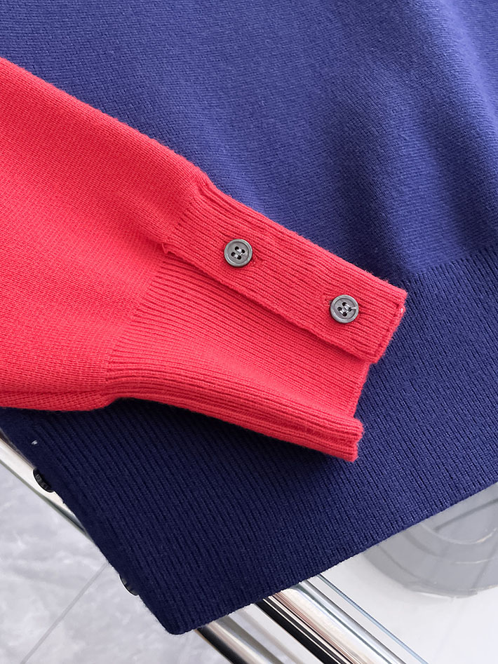 最高級トムブラウンスーパーコピー TB ニット セーター メンズ・レディース兼用 ホワイト/レッド/ブルー 2525049 トム ブラウン アウトレット 御殿場 - 画像 (8)