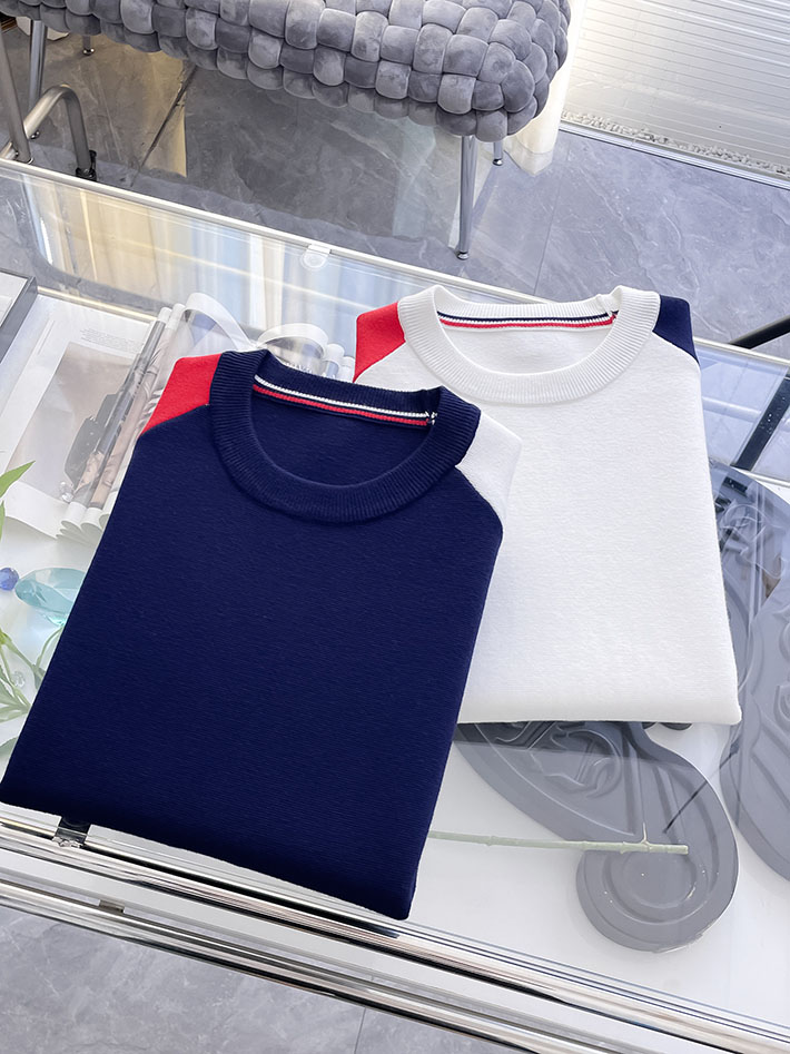 最高級トムブラウンスーパーコピー TB ニット セーター メンズ・レディース兼用 ホワイト/レッド/ブルー 2525049 トム ブラウン アウトレット 御殿場 - 画像 (7)