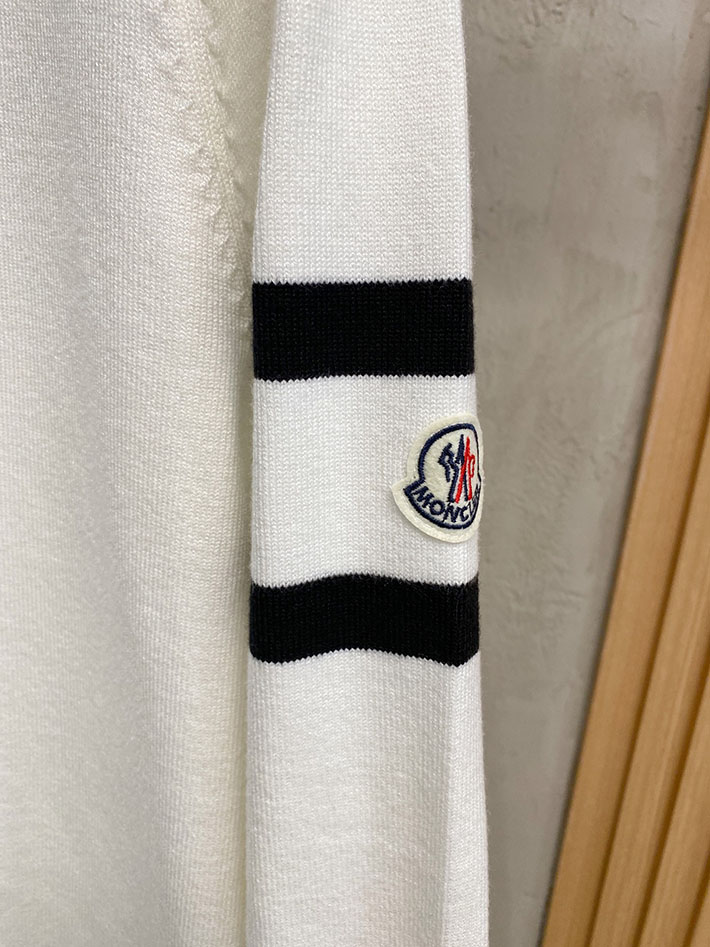 最高級モンクレールスーパーコピー 秋冬 コーデ メンズ 服 シンプル ファッション オシャレ 大人 ホワイト 2525071 モンクレールニットセーター - 画像 (7)