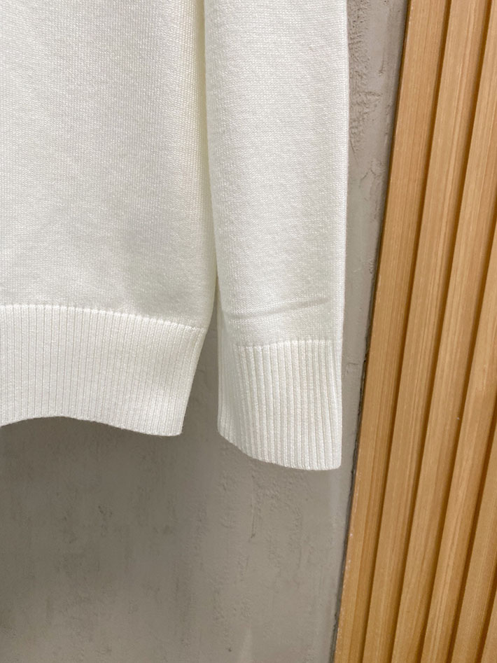最高級モンクレールスーパーコピー 秋冬 コーデ メンズ 服 シンプル ファッション オシャレ 大人 ホワイト 2525071 モンクレールニットセーター - 画像 (4)