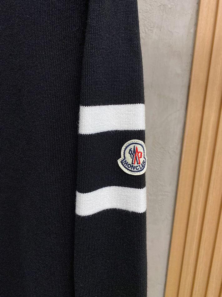 最高級モンクレールスーパーコピー 秋冬 コーデ メンズ 服 シンプル ファッション オシャレ 大人 ブラック 2525072 モンクレールニットセーター - 画像 (7)