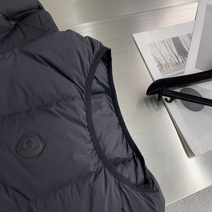最高級モンクレールスーパーコピー Moncler ゲルサック ダイアゴナルキルティングジレ ブラック 2525082 モンクレール ダウン 値段 - 画像 (6)