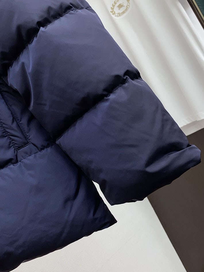 最高級プラダスーパーコピー PRADA メンズ ダウンジャケット・コート Nylon down jacket ブルー 2525112 プラダ ダウン アウトレット - 画像 (6)