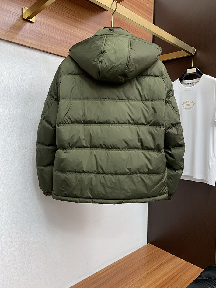 最高級プラダスーパーコピー PRADA ダウンジャケット・コート Nylon down jacket カーキ 2525115 プラダ ダウンジャケット メンズ - 画像 (2)