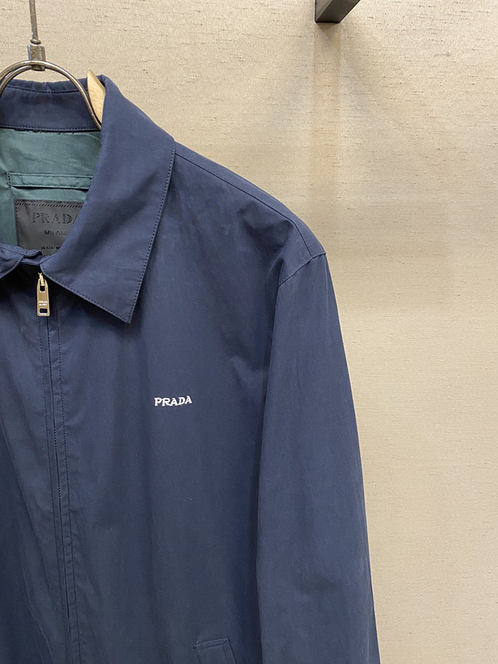 最高級プラダスーパーコピー PRADA RVCA ルーカメンズ JACKET ジャケット ブルー 2525117 プラダ ジャケット アウトレット - 画像 (6)