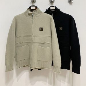 エルメス ニットジャケット