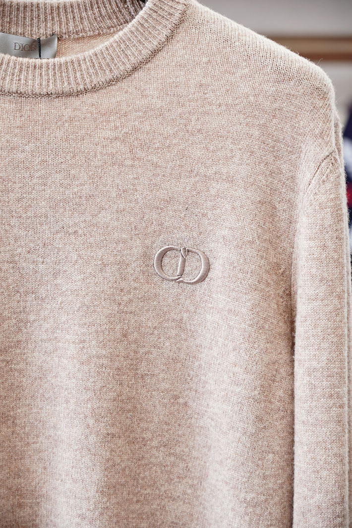 最高級ディオールスーパーコピー Dior CD Icon セーター バージンウール プントミラノニット ベージュ 2525134 ディオール ニット 長袖 - 画像 (6)