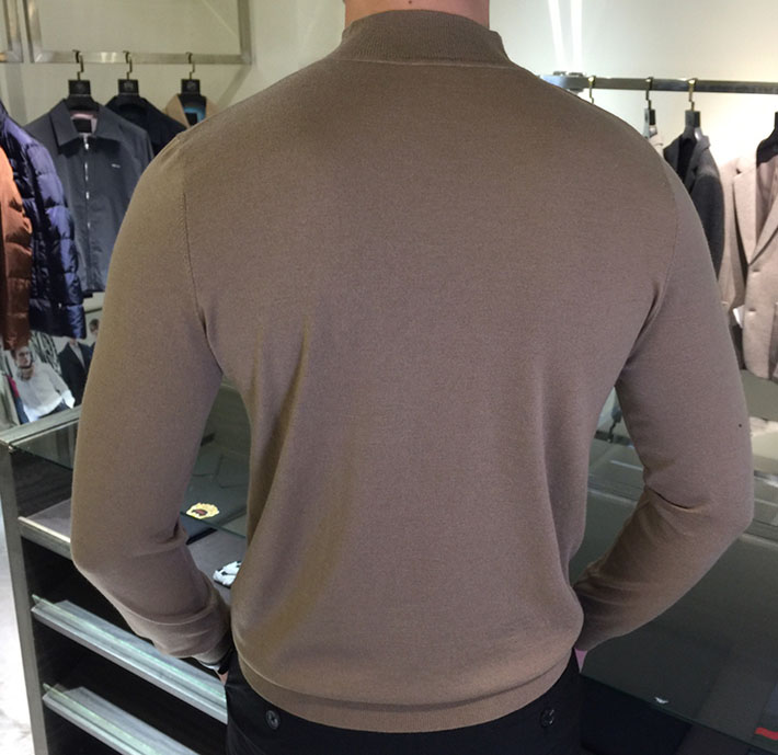 最高級ゼニアスーパーコピー ZEGNA メンズ ニット・セーター・カーディガン グレー 2525157 メンズセーター おしゃれ ブランド - 画像 (8)