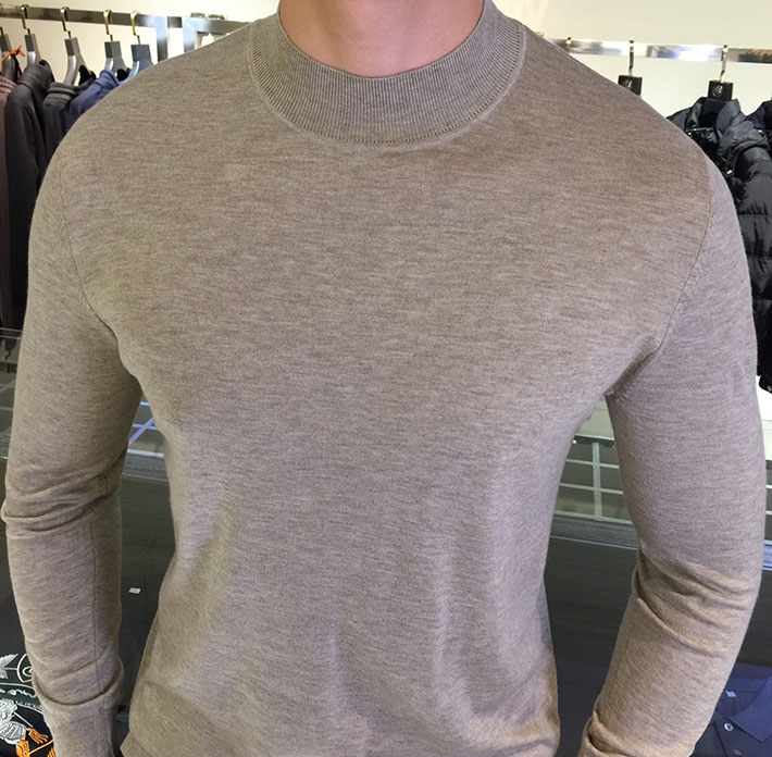 最高級プラダスーパーコピー PRADA バージンウール カシミヤ クルーネック ニット セーター グレー 2525179 かっこいい セーター メンズ - 画像 (7)