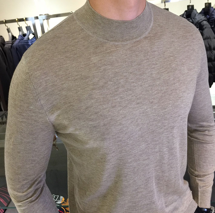 最高級プラダスーパーコピー PRADA バージンウール カシミヤ クルーネック ニット セーター グレー 2525179 かっこいい セーター メンズ - 画像 (5)