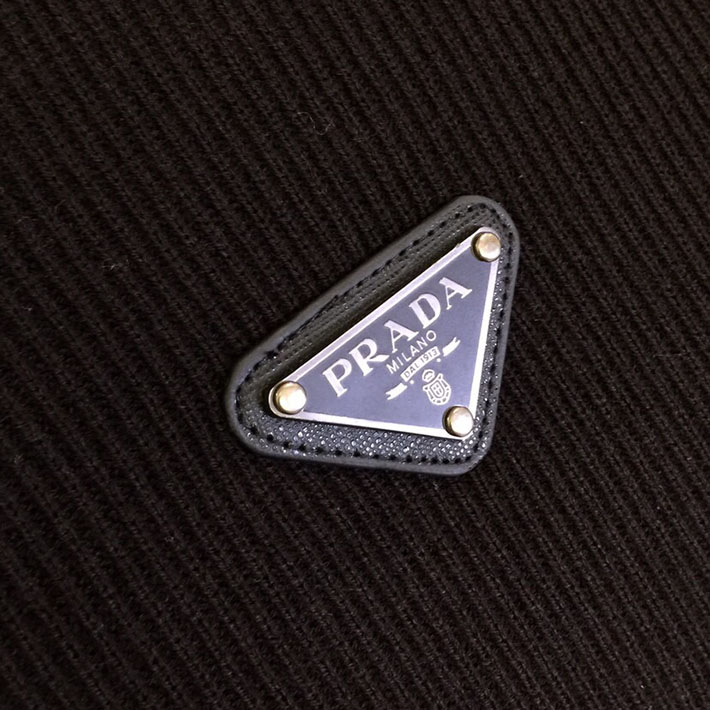 最高級プラダスーパーコピー PRADA エクストラファインウールクルーネックセーター上質ニット ブラウン 2525188 質のいいニットブランド メンズ - 画像 (7)