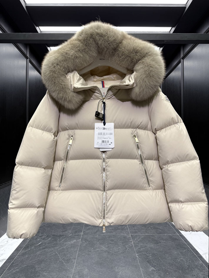 最高級モンクレールスーパーコピー Moncler Laichefurショートダウンジャケット ホワイト 2525191 モンクレール ダウン レディース 定番 - 画像 (5)