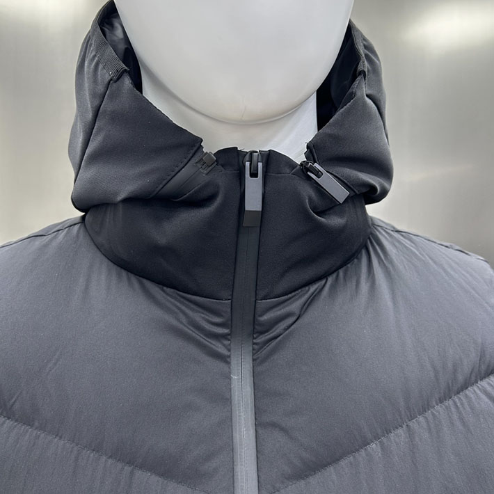 最高級モンクレールスーパーコピー Moncler GILET TRAPUNTATURA DIAGONALEダウンベスト ネイビー 2525224 ダウンベスト メンズ おしゃれ - 画像 (12)