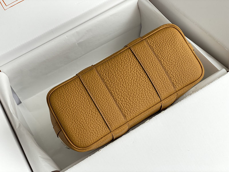 エルメス トートバッグ 革 HERMES ネオ・ガーデン 23 ゴールド ネゴンダ/トワルアッシュ シルバー金具 2526242 トートバッグ レディース 人気 40代 - 画像 (8)