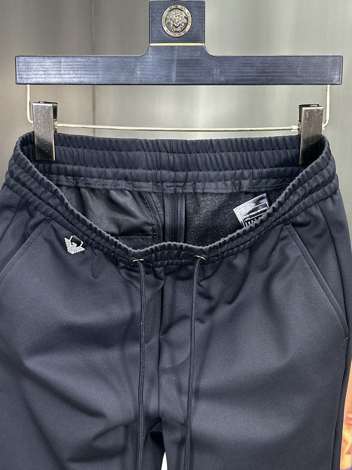 最高級ロエベスーパーコピー LOEWE 100% 綿 春秋 ズボン スウェットパンツ ブラック 2525252 ロエベ パンツ メンズ - 画像 (3)