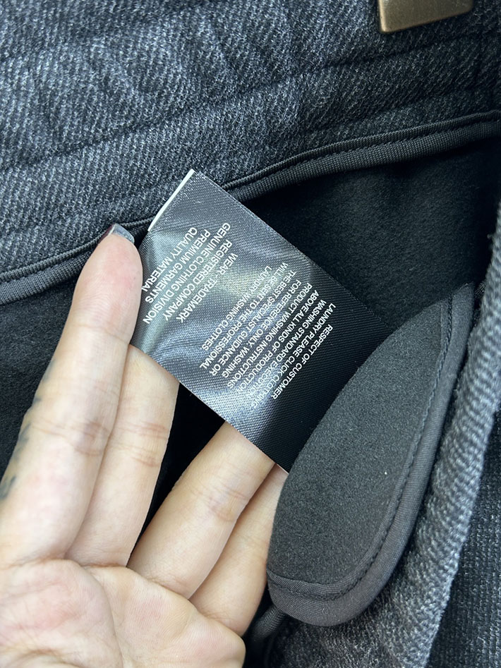 最高級ディオールスーパーコピー Dior ドローストリング チェック スラックス ロングパンツ ブラック 2525256 ディオール パンツ メンズ - 画像 (2)