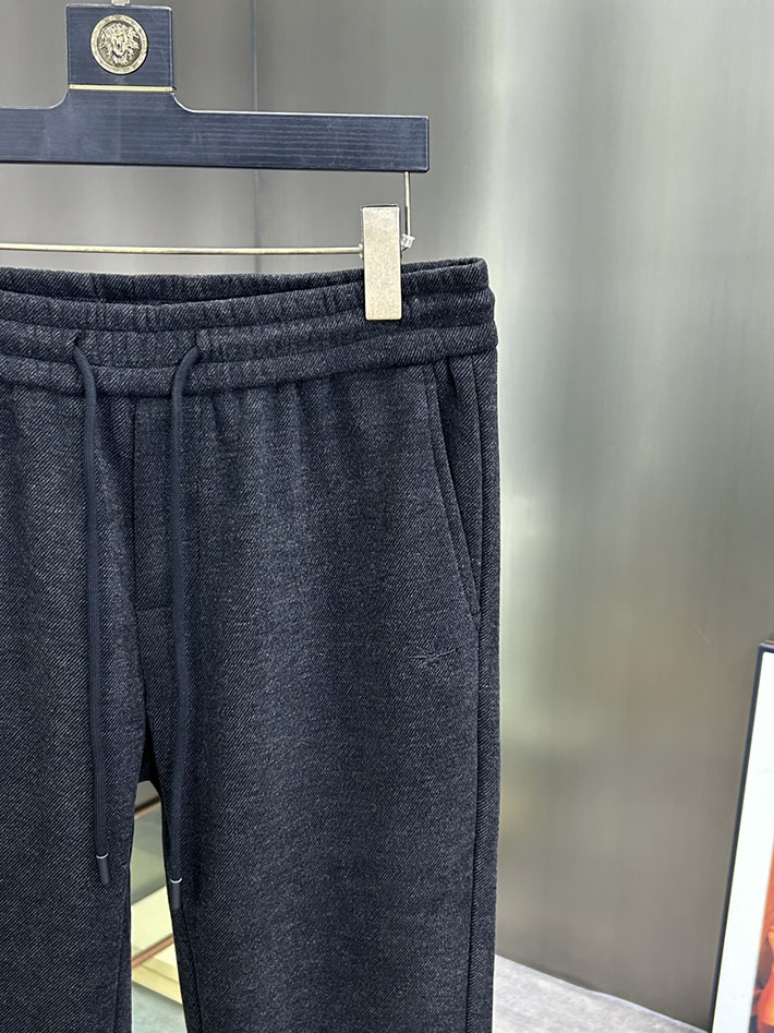 最高級ディオールスーパーコピー Dior ドローストリング チェック スラックス ロングパンツ ブラック 2525256 ディオール パンツ メンズ - 画像 (10)