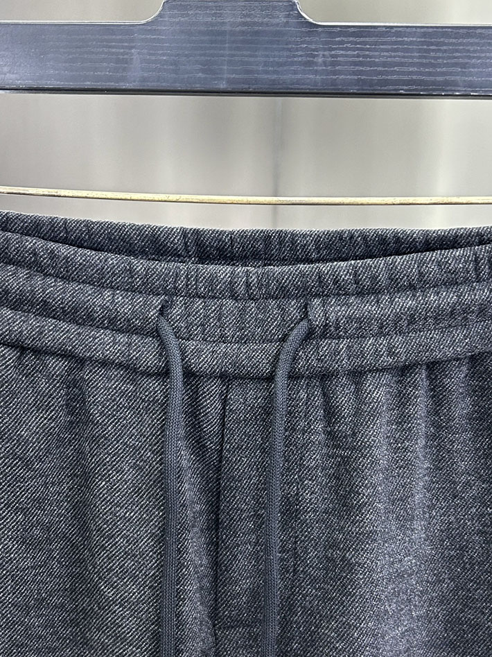 最高級ディオールスーパーコピー Dior ドローストリング チェック スラックス ロングパンツ ブラック 2525256 ディオール パンツ メンズ - 画像 (8)