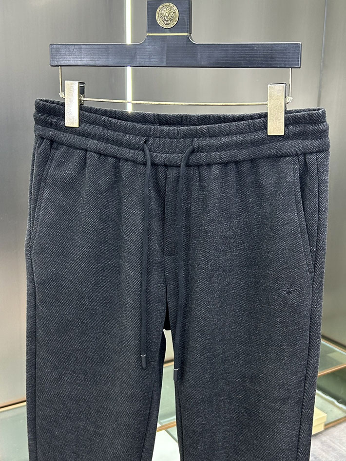 最高級ディオールスーパーコピー Dior ドローストリング チェック スラックス ロングパンツ ブラック 2525256 ディオール パンツ メンズ - 画像 (5)