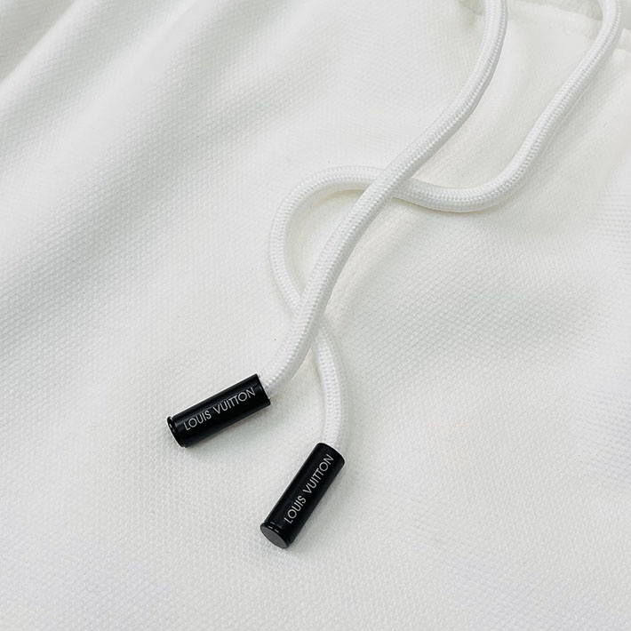 最高級ルイヴィトンスーパーコピー服 lv ハイブリッドジャージーブルゾン&パンツ ホワイト 2525303 ルイヴィトン セットアップ スウェット - 画像 (4)