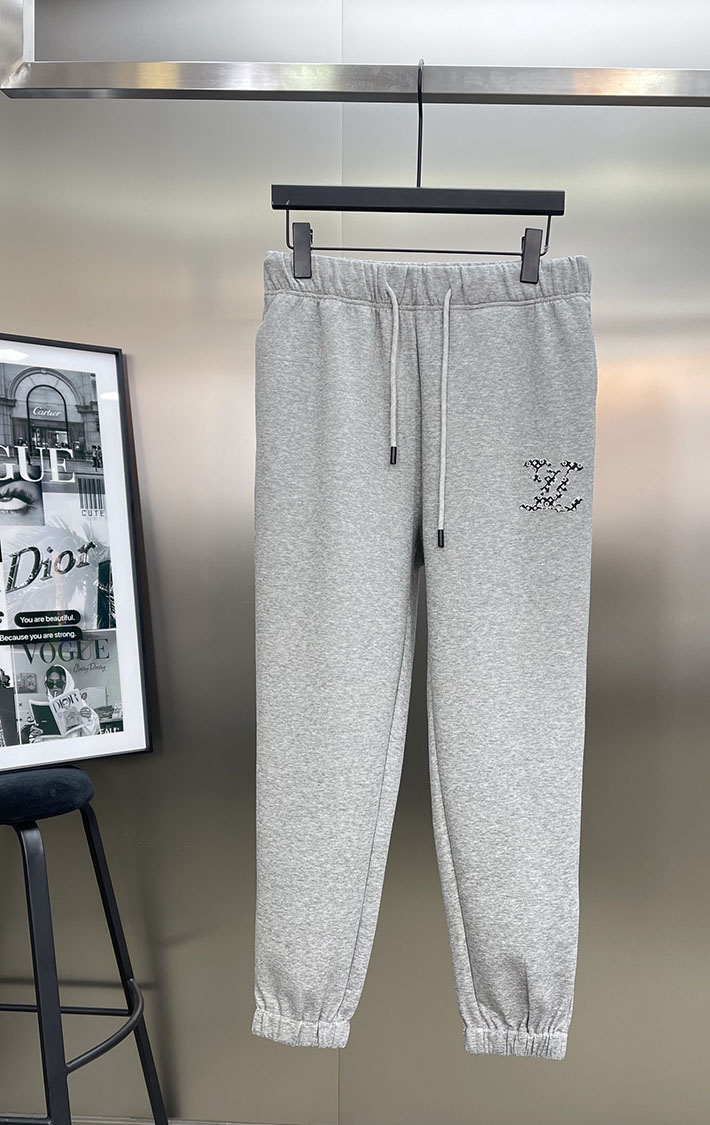 最高級ルイヴィトンスーパーコピー服 lv ハイブリッドジャージーブルゾン&パンツ グレー 2525304 ルイヴィトン セットアップ スウェット - 画像 (6)