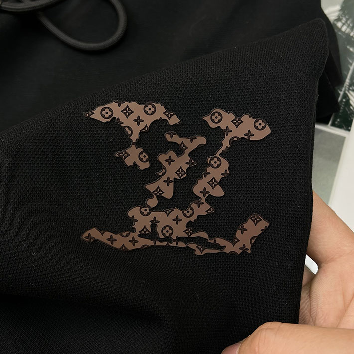 最高級ルイヴィトンスーパーコピー服 lv ハイブリッドジャージーブルゾン&パンツ ブラック 2525305 ルイヴィトン セットアップ スウェット - 画像 (5)