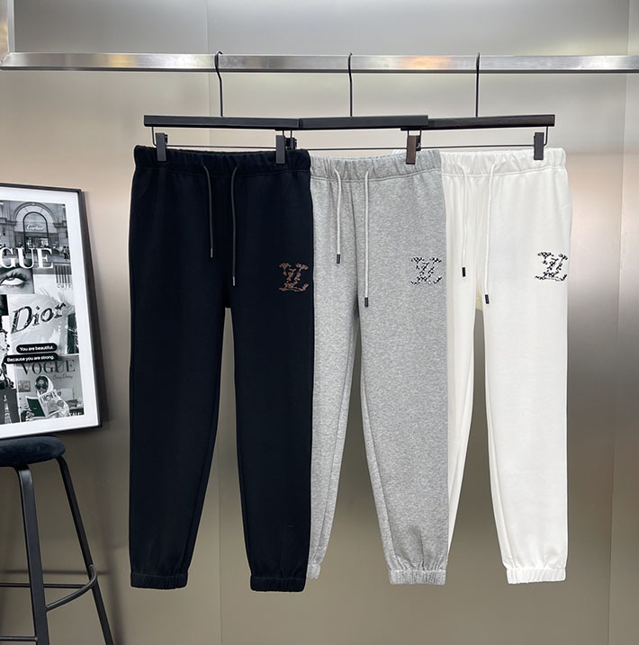 最高級ルイヴィトンスーパーコピー服 lv ハイブリッドジャージーブルゾン&パンツ ブラック 2525305 ルイヴィトン セットアップ スウェット - 画像 (2)