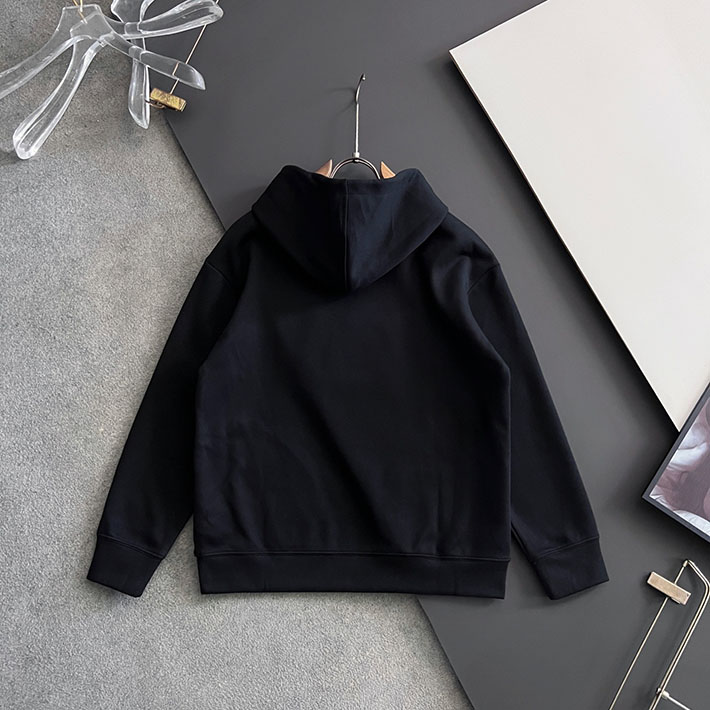 グッチ直営アウトレット店 GUCCI インターロッキングG コットンジャージー スウェットシャツ ブラック 2525317 グッチ スウェットシャツ - 画像 (2)