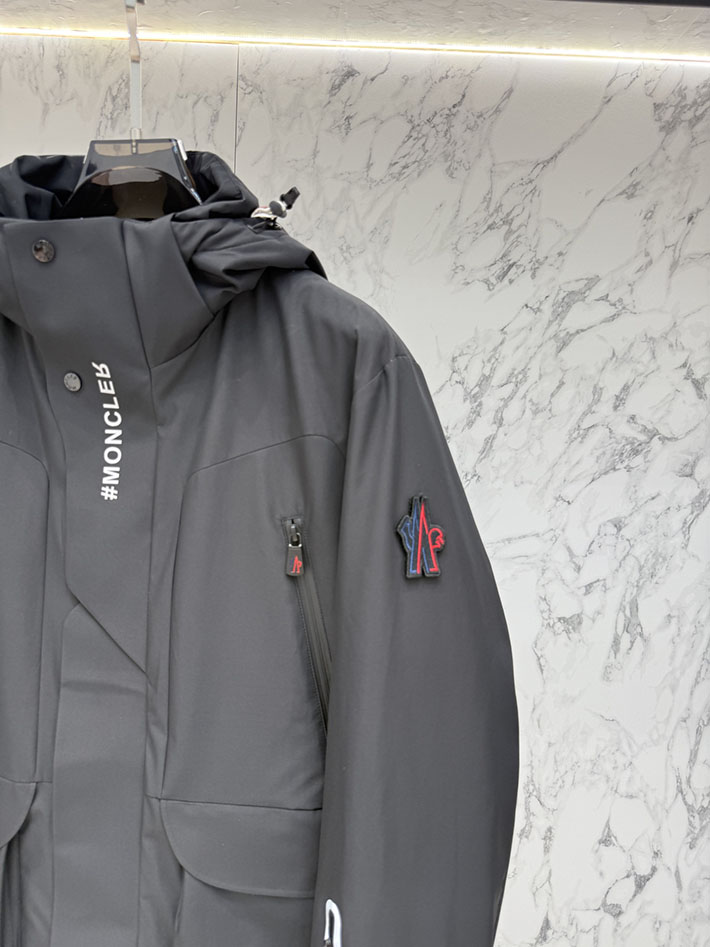 最高級モンクレールスーパーコピー Moncler メンズ 大きいサイズ ホワイト 冬 ダウンコート シンプル ブラック 2525378 モンクレール ダウン メンズ 人気 - 画像 (5)